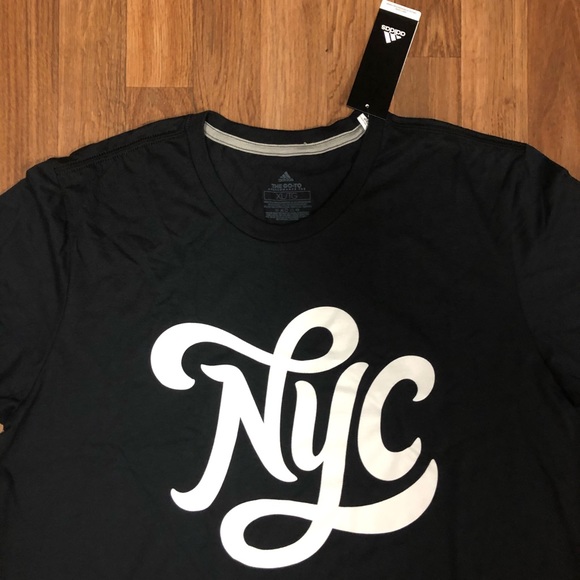adidas Other - 🔥 NWT Adidas NYC Black and White T-Shirt Mens XL